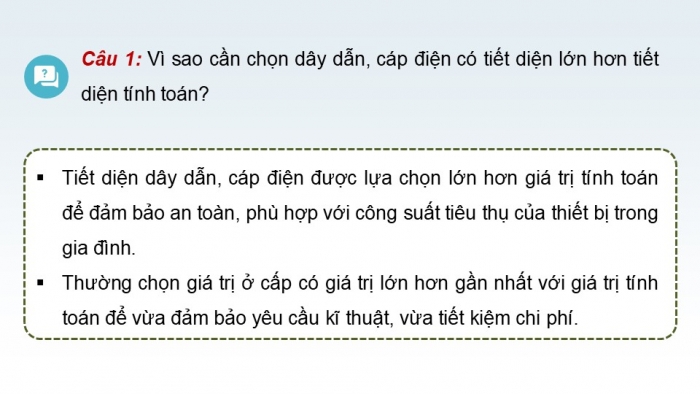 Giáo án điện tử Công nghệ 12 Điện - Điện tử Cánh diều Bài Ôn tập chủ đề 3