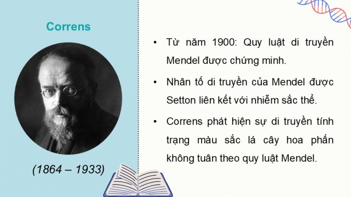 Giáo án điện tử Sinh học 12 cánh diều Bài 9: Di truyền gene ngoài nhân