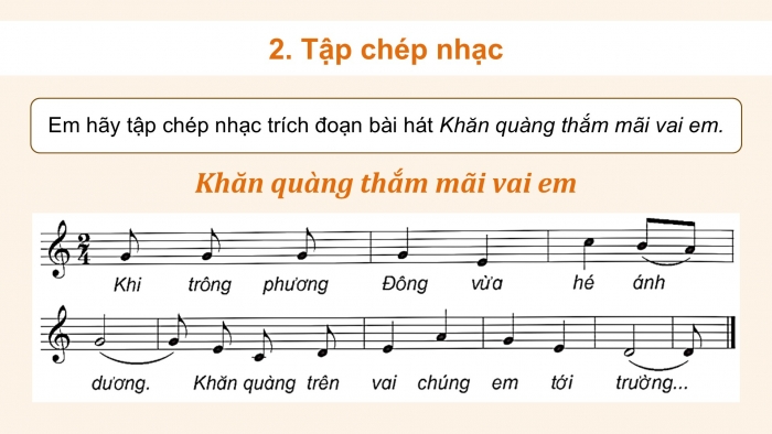 Giáo án điện tử Âm nhạc 5 kết nối Tiết 12: Tổ chức hoạt động Vận dụng – Sáng tạo