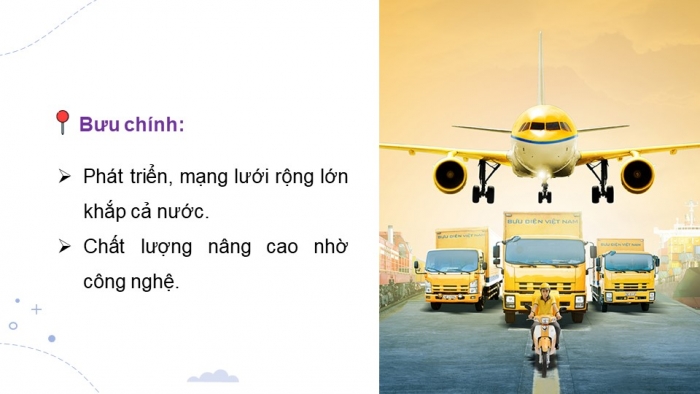 Giáo án điện tử Địa lí 9 kết nối Bài 9: Dịch vụ (P2)