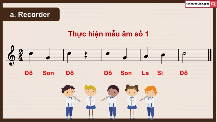 Giáo án điện tử Âm nhạc 5 kết nối Tiết 14: Nhạc cụ Nhạc cụ thể hiện tiết tấu và nhạc cụ thể hiện giai điệu, Ôn bài hát Duyên dáng mùa xuân