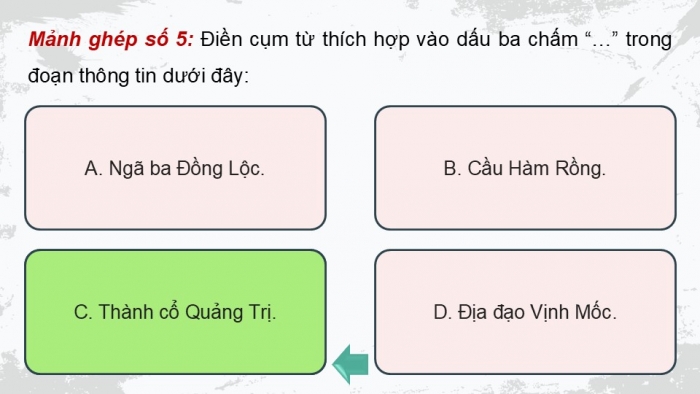 Giáo án điện tử Lịch sử 12 chân trời Bài 8: Cuộc kháng chiến chống Mỹ, cứu nước (1954 – 1975)