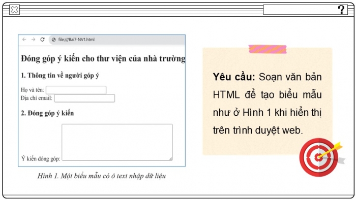 Giáo án điện tử Tin học ứng dụng 12 cánh diều Bài 7: Thực hành tạo biểu mẫu