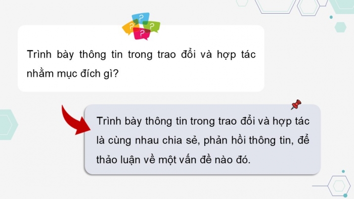 Giáo án điện tử Tin học 9 cánh diều Chủ đề E2 Bài 1: Sử dụng bài trình chiếu trong trao đổi thông tin