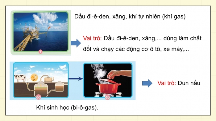 Giáo án điện tử Khoa học 5 chân trời Bài 10: Năng lượng chất đốt