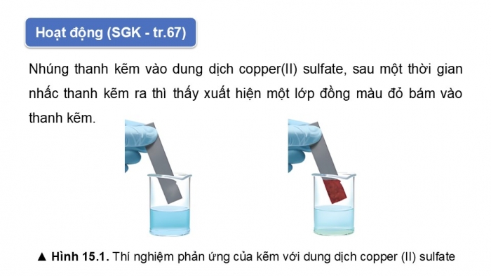 Giáo án điện tử Hoá học 12 kết nối Bài 15: Thế điện cực và nguồn điện hoá học