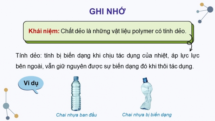 Giáo án điện tử Hóa học 12 cánh diều Bài 9: Vật liệu polymer