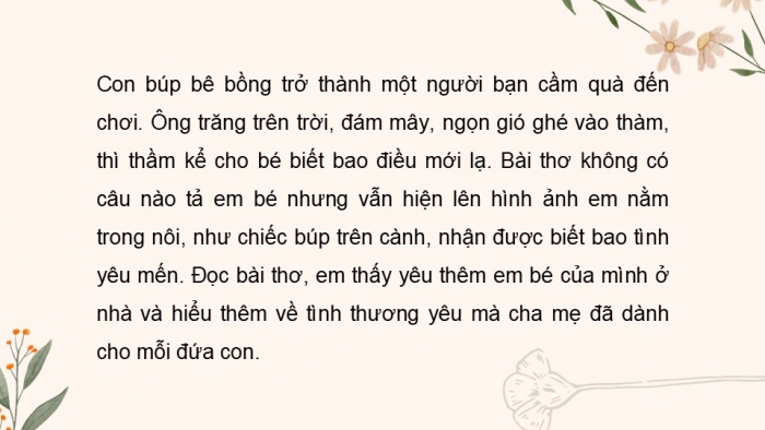 Giáo án điện tử Tiếng Việt 5 cánh diều Bài 6: Viết đoạn văn thể hiện tình cảm, cảm xúc (Cấu tạo của đoạn văn)