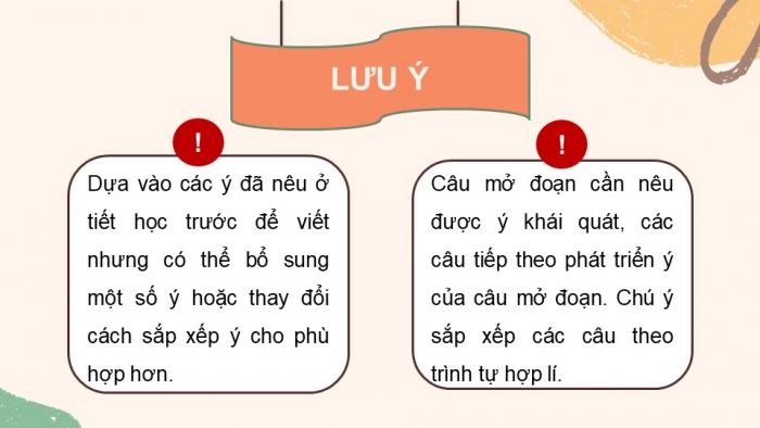 Giáo án điện tử Tiếng Việt 5 cánh diều Bài 6: Luyện tập viết đoạn văn thể hiện tình cảm, cảm xúc (Thực hành viết)