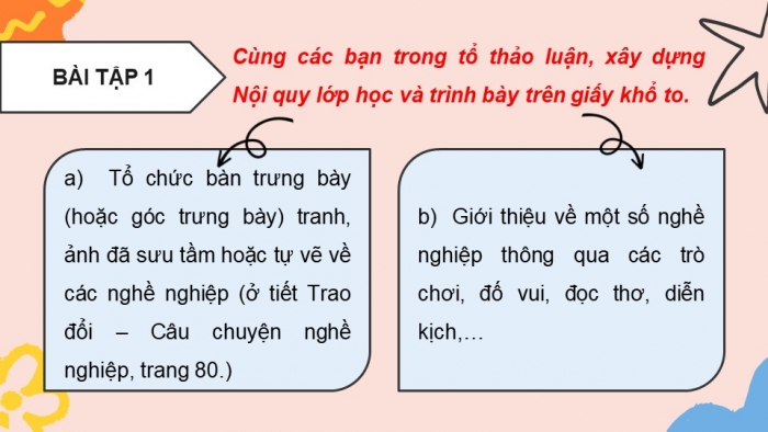 Giáo án điện tử Tiếng Việt 5 cánh diều Bài 6: Bức tranh nghề nghiệp; Cô giáo em