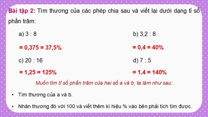 Giáo án điện tử Toán 5 cánh diều Bài 43: Luyện tập chung