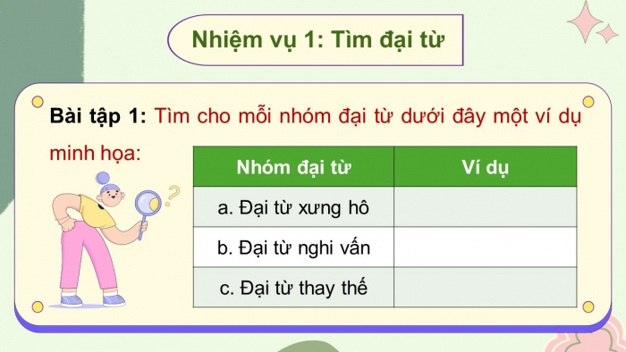 Giáo án điện tử Tiếng Việt 5 cánh diều Bài 10: Ôn tập cuối học kì I (Tiết 3 + 4)