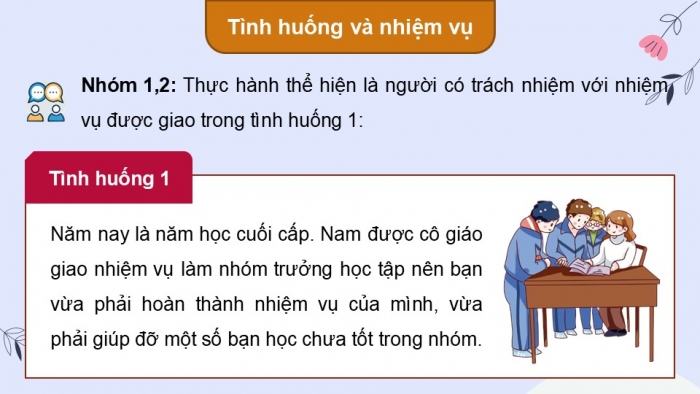 Giáo án điện tử Hoạt động trải nghiệm 9 kết nối Chủ đề 3 Tuần 2