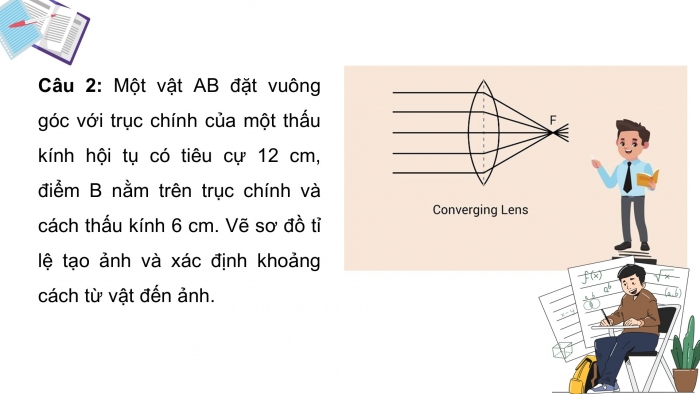 Giáo án điện tử KHTN 9 chân trời - Phân môn Vật lí Bài Ôn tập chủ đề 2