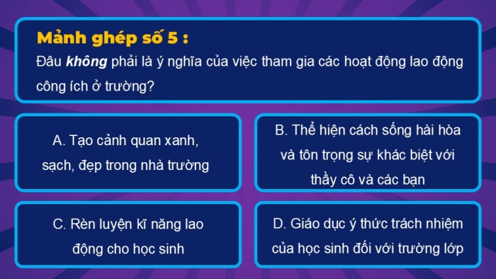 Giáo án điện tử Hoạt động trải nghiệm 9 chân trời bản 2 Chủ đề 3 Tuần 11