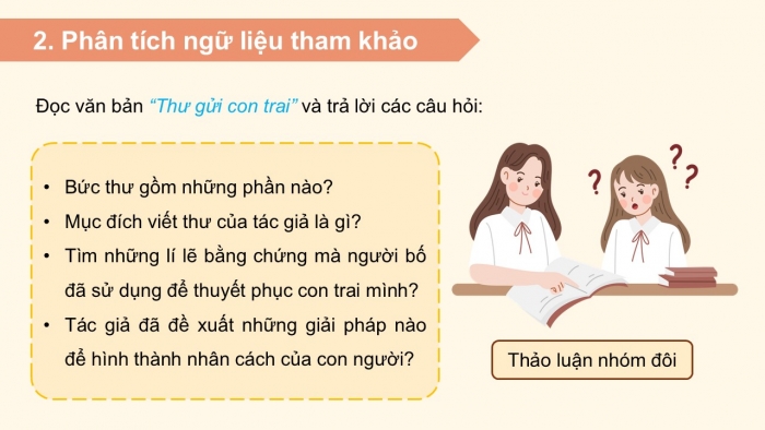 Giáo án điện tử Ngữ văn 12 chân trời Bài 4: Viết thư trao đổi về một vấn đề đáng quan tâm