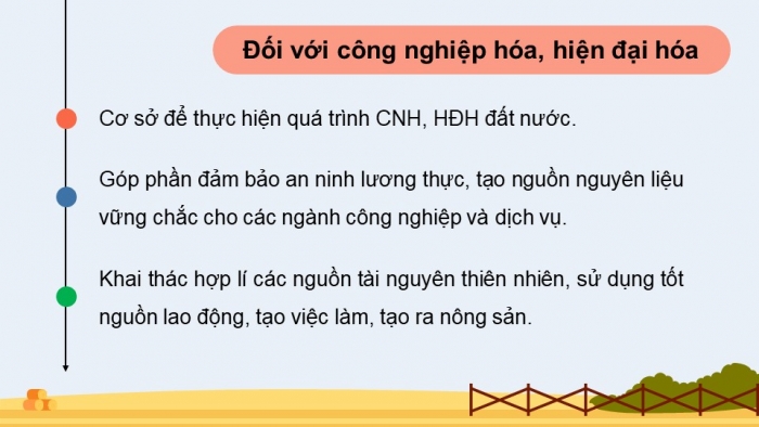 Giáo án điện tử Địa lí 12 cánh diều Bài 10: Vấn đề phát triển nông nghiệp, lâm nghiệp và thủy sản