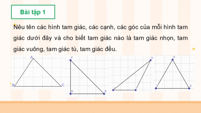 Giáo án PPT dạy thêm Toán 5 Chân trời bài 43: Hình tam giác