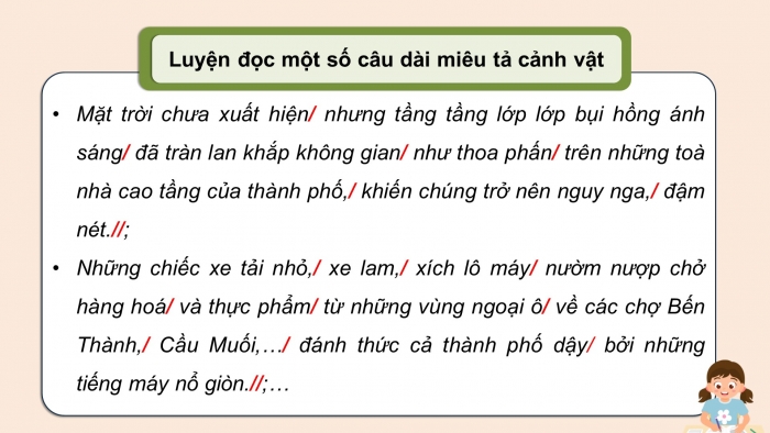 Giáo án điện tử Tiếng Việt 5 chân trời Bài 6: Buổi sáng ở Thành phố Hồ Chí Minh