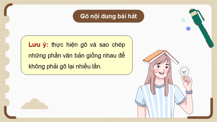 Giáo án điện tử Tin học 5 kết nối Bài 7: Thực hành soạn thảo văn bản