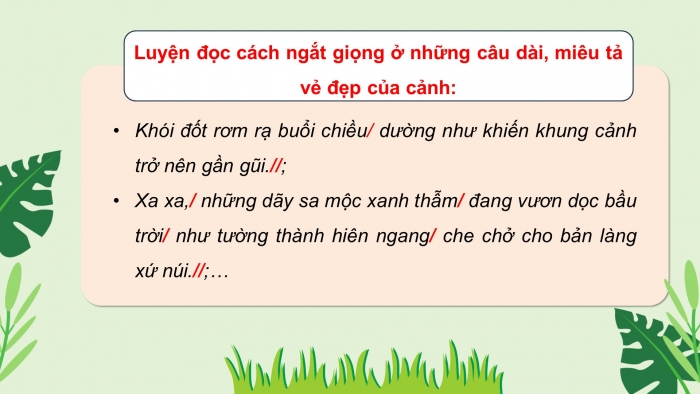 Giáo án điện tử Tiếng Việt 5 chân trời Bài 4: Ngày xuân Phố Cáo