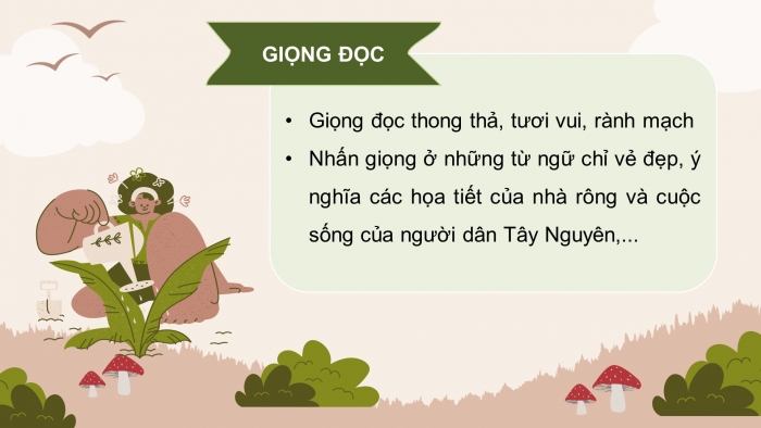 Giáo án điện tử Tiếng Việt 5 chân trời Bài 6: Ngôi nhà chung của buôn làng