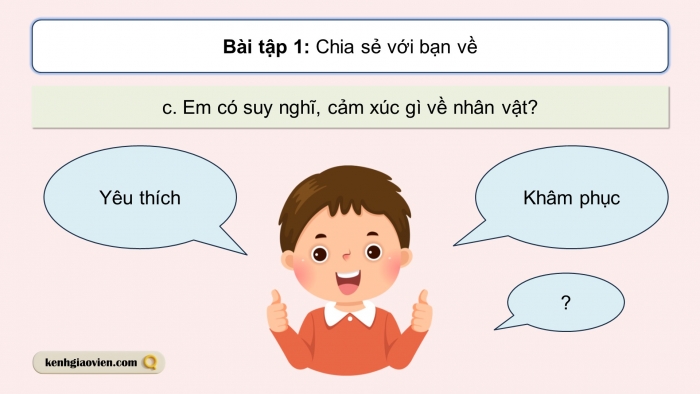 Giáo án điện tử Tiếng Việt 5 chân trời Bài 6: Tìm ý cho đoạn văn giới thiệu nhân vật trong phim hoạt hình