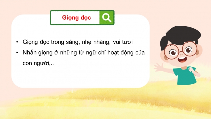 Giáo án điện tử Tiếng Việt 5 chân trời Bài 8: Từ những cánh đồng xanh