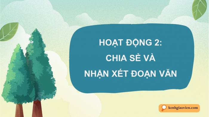 Giáo án điện tử Tiếng Việt 5 chân trời Bài 8: Viết đoạn văn giới thiệu nhân vật trong phim hoạt hình