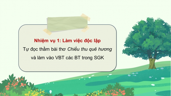 Giáo án điện tử Tiếng Việt 5 chân trời Bài Ôn tập cuối học kì I (Tiết 1)