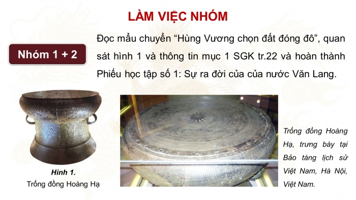 Giáo án điện tử Lịch sử và Địa lí 5 chân trời Bài 5: Nước Văn Lang, Âu Lạc