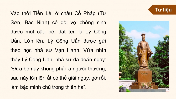 Giáo án điện tử Lịch sử và Địa lí 5 cánh diều Bài 9: Triều Lý và việc định đô ở Thăng Long