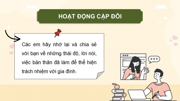 Giáo án điện tử Hoạt động trải nghiệm 5 kết nối Chủ đề Gia đình đầm ấm - Tuần 17