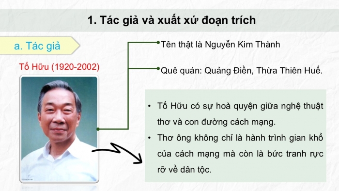 Giáo án PPT dạy thêm Ngữ văn 12 Cánh diều bài 4: Việt Bắc (Tố Hữu)