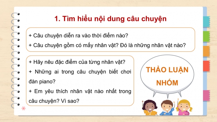 Giáo án điện tử Âm nhạc 5 kết nối Tiết 15: Thường thức âm nhạc Câu chuyện về bản xô-nát Ánh trăng, Ôn nhạc cụ