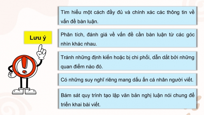 Giáo án PPT dạy thêm Ngữ văn 12 Cánh diều bài 4: Viết bài nghị luận về một vấn đề có liên quan đến tuổi trẻ