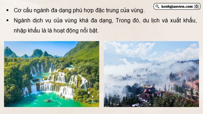 Giáo án điện tử Địa lí 9 kết nối Bài 11: Vùng Trung du và miền núi Bắc Bộ (P2)