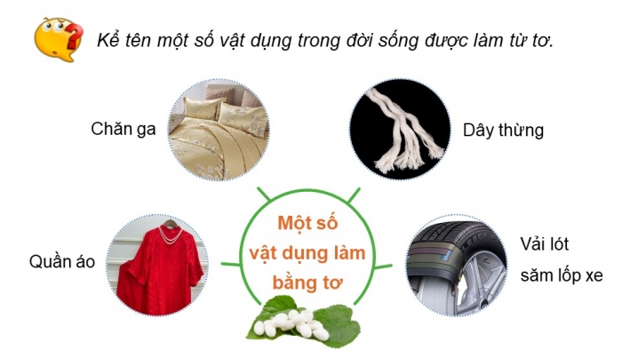 Giáo án điện tử Hoá học 12 chân trời Bài 11: Tơ – Cao su – Keo dán tổng hợp