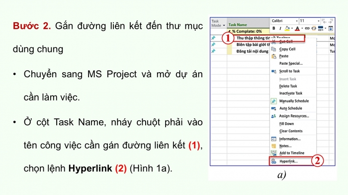 Giáo án điện tử chuyên đề Tin học ứng dụng 12 cánh diều Bài 3: Chia sẻ dữ liệu, trao đổi thông tin và chuẩn bị báo cáo cho dự án