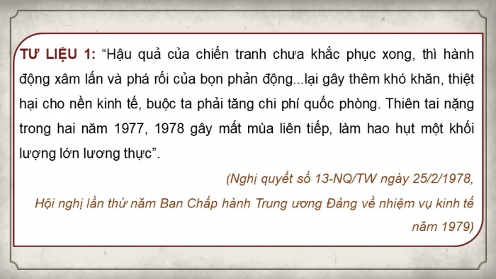 Giáo án điện tử Lịch sử 12 chân trời Bài 9: Đấu tranh bảo vệ Tổ quốc từ sau tháng 4 – 1975 đến nay. Một số bài học lịch sử của các cuộc kháng chiến bảo vệ Tổ quốc từ năm 1945 đến nay