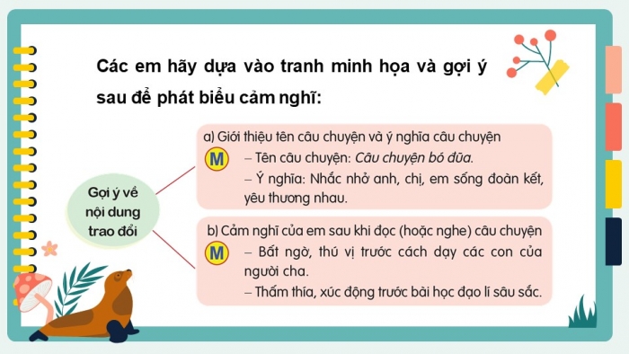 Giáo án điện tử Tiếng Việt 5 cánh diều Bài 7: Trao đổi Cùng nhau đoàn kết