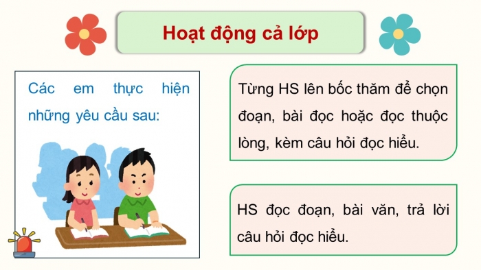 Giáo án điện tử Tiếng Việt 5 cánh diều Bài 10: Ôn tập cuối học kì I (Tiết 1 + 2)