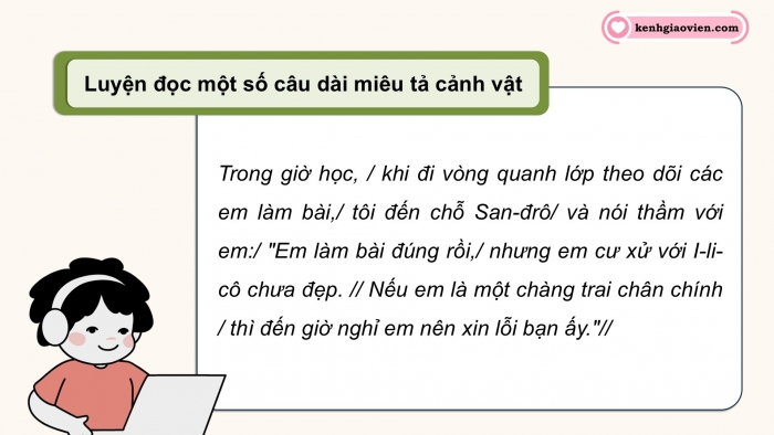 Giáo án điện tử Tiếng Việt 5 cánh diều Bài 8: Chuyện nhỏ trong lớp học