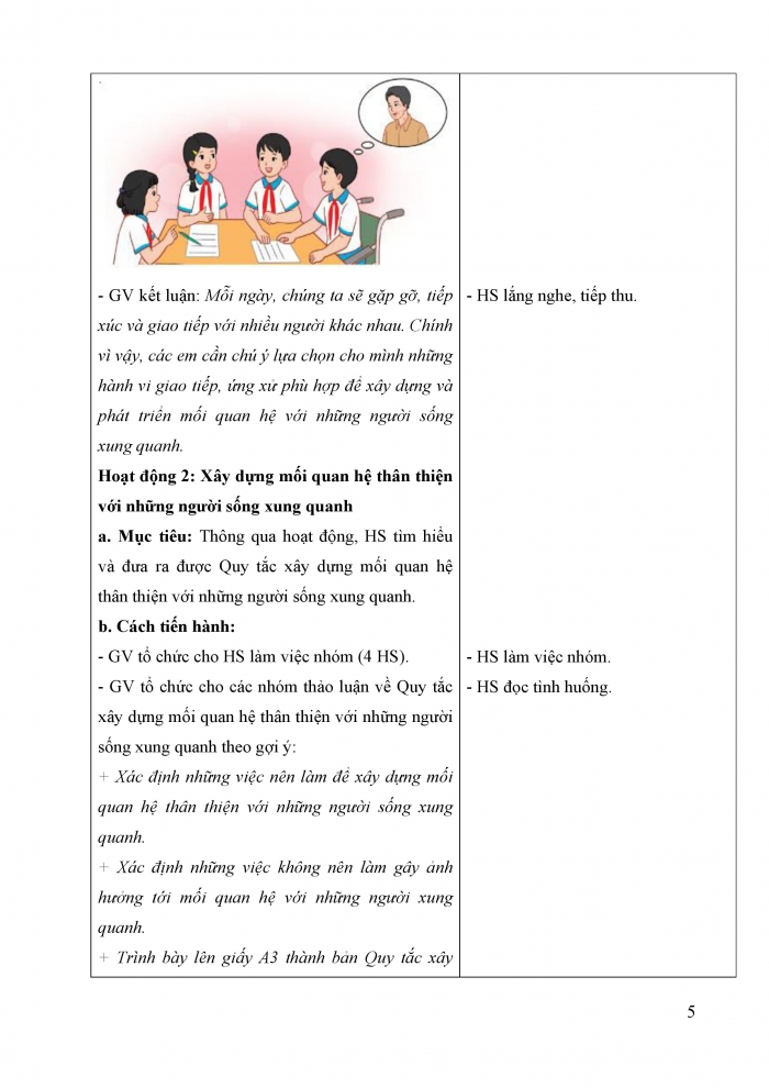 Giáo án và PPT Hoạt động trải nghiệm 5 cánh diều Chủ đề 4: Em với cộng đồng - Tuần 13