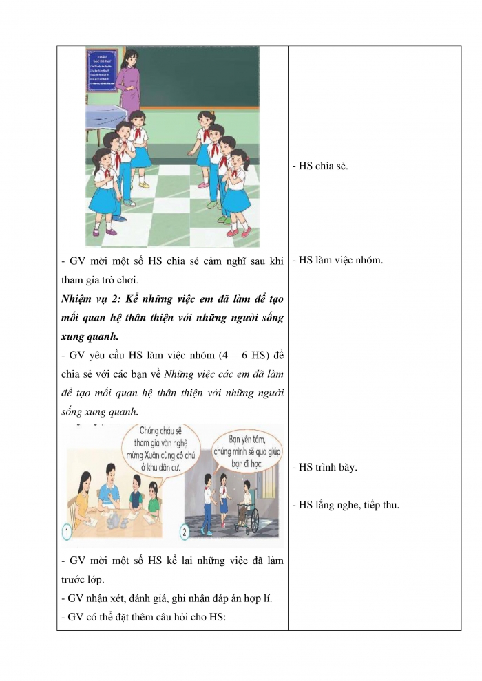 Giáo án và PPT Hoạt động trải nghiệm 5 chân trời bản 2 Chủ đề 4: Tham gia các hoạt động xã hội - Tuần 13