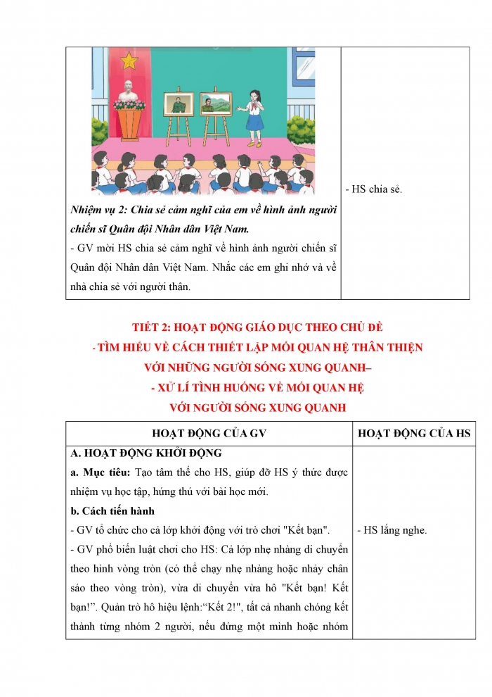 Giáo án và PPT Hoạt động trải nghiệm 5 chân trời bản 1 Chủ đề 4: Hoạt động vì cộng đồng - Tuần 16