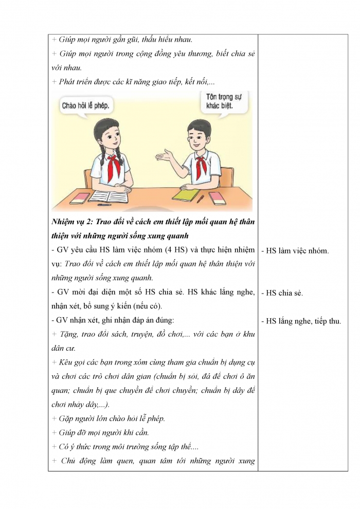 Giáo án và PPT Hoạt động trải nghiệm 5 chân trời bản 1 Chủ đề 4: Hoạt động vì cộng đồng - Tuần 16