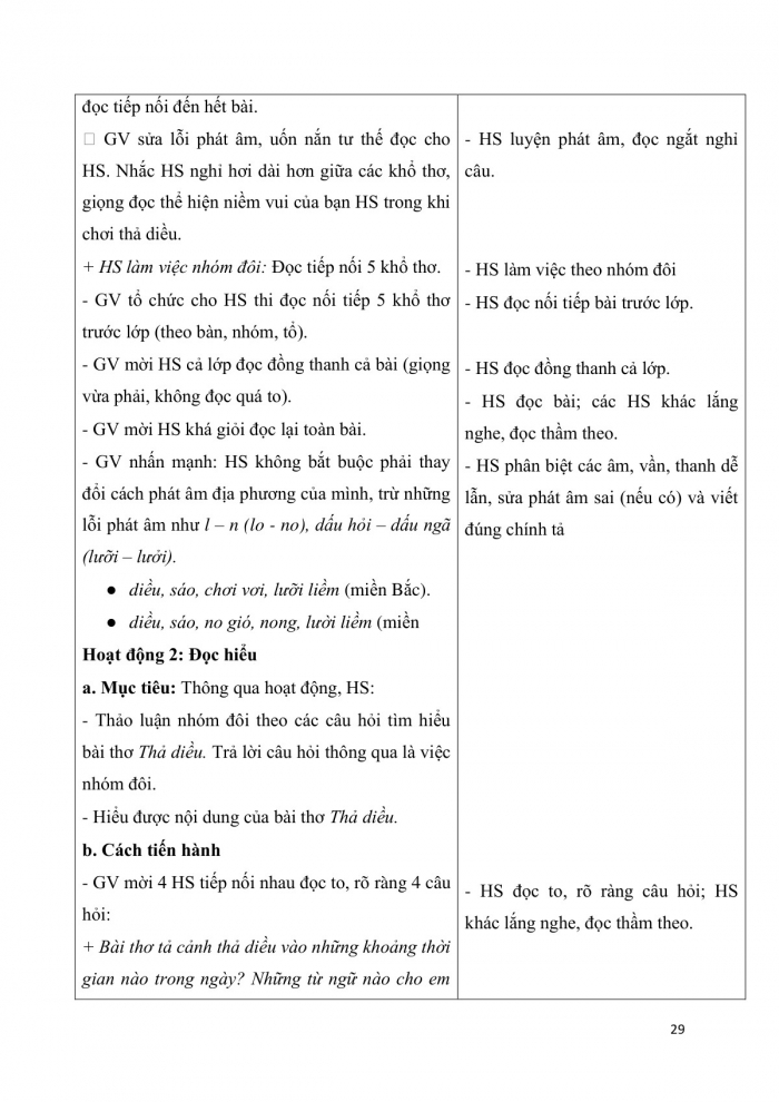 Giáo án và PPT Tiếng Việt 3 cánh diều Bài 3: Thả diều, So sánh, Em tiết kiệm