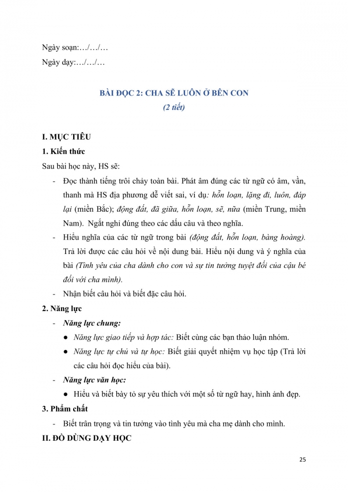 Giáo án và PPT Tiếng Việt 3 cánh diều Bài 4: Cha sẽ luôn ở bên con, Câu hỏi, Kể chuyện em và người thân