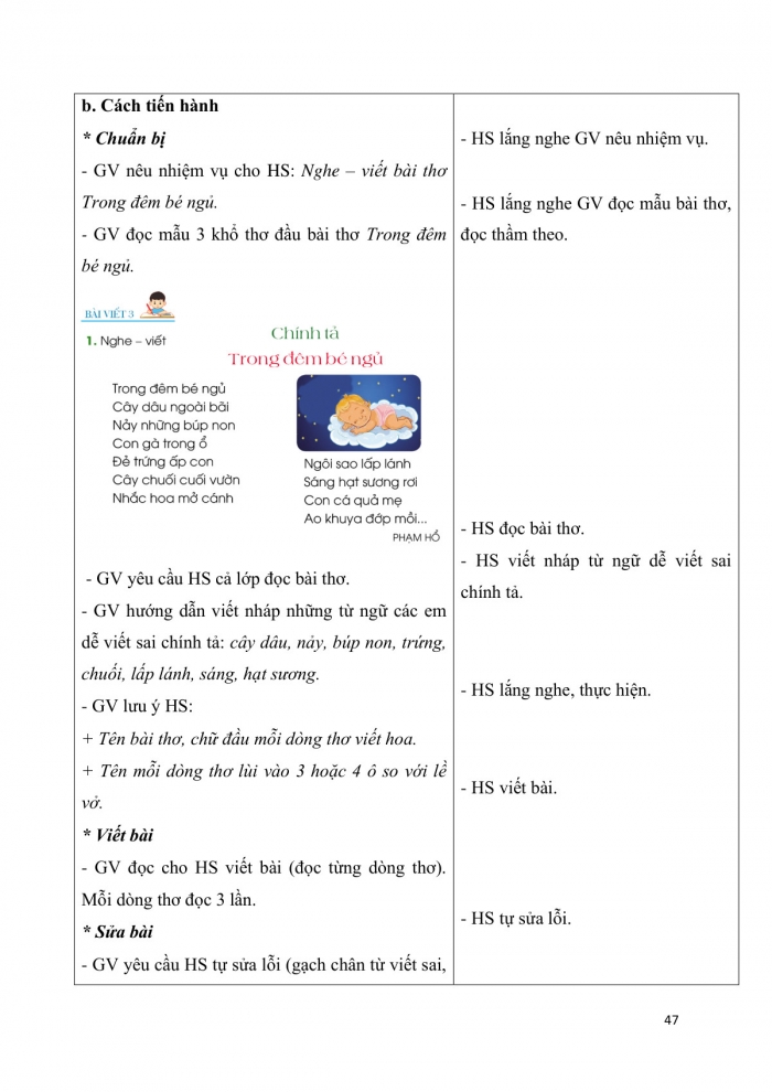 Giáo án và PPT Tiếng Việt 3 cánh diều Bài 4: Quạt cho bà ngủ, Ôn tập về câu Ai làm gì?, Nghe – viết Trong đêm bé ngủ, Ôn bảng chữ cái, Phân biệt r/d/gi, dấu hỏi / dấu ngã, Trao đổi Em đọc sách báo